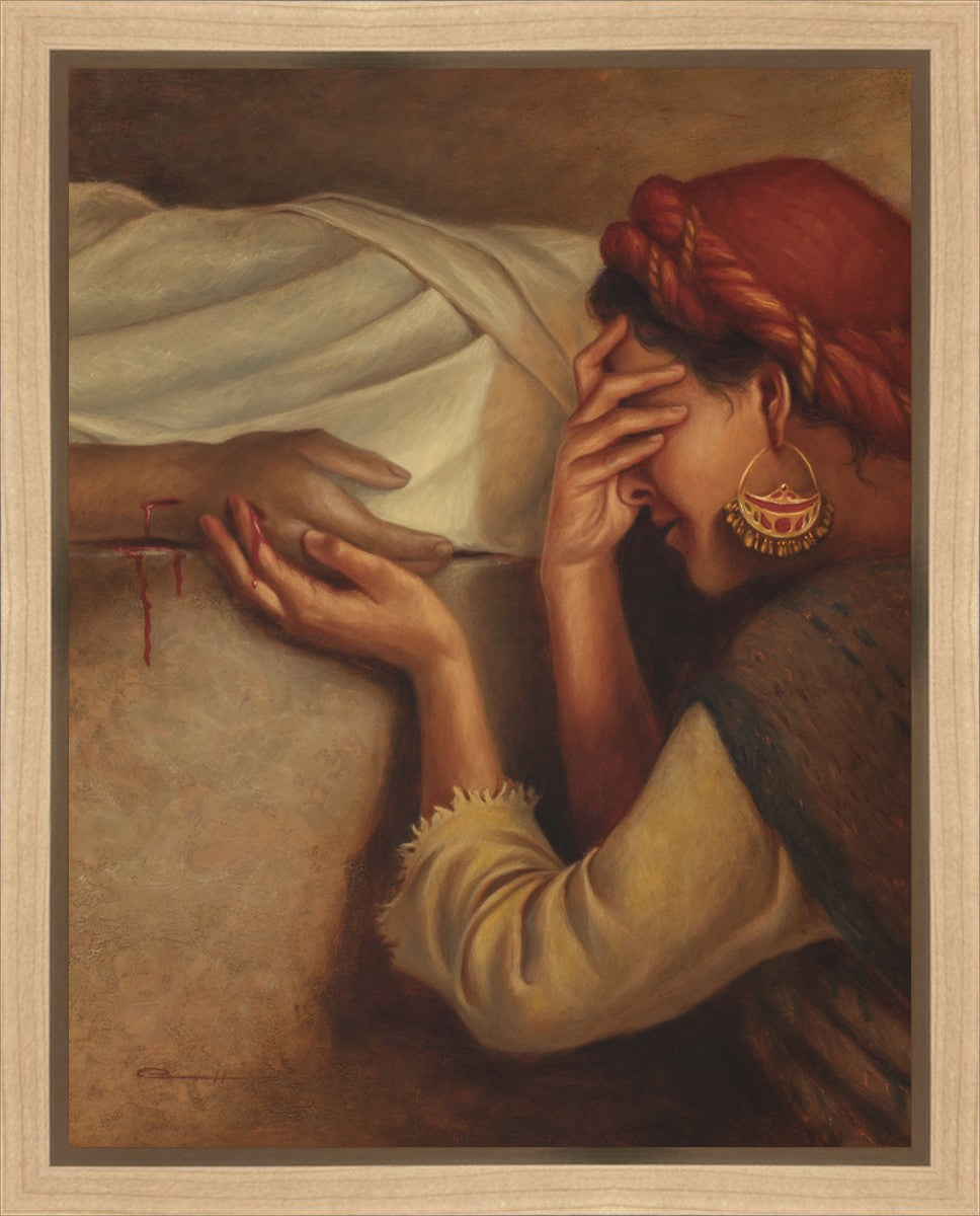 For Me he Bled and Died Gallery Wrap