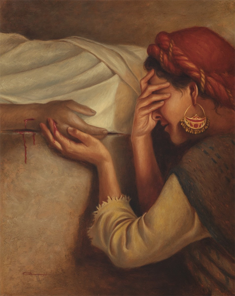 For Me he Bled and Died Gallery Wrap