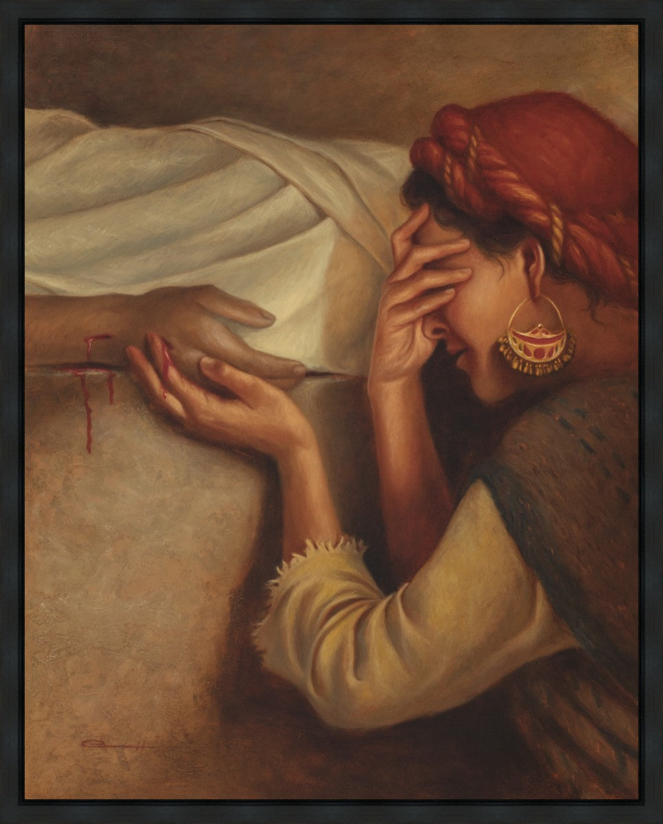 For Me he Bled and Died Gallery Wrap