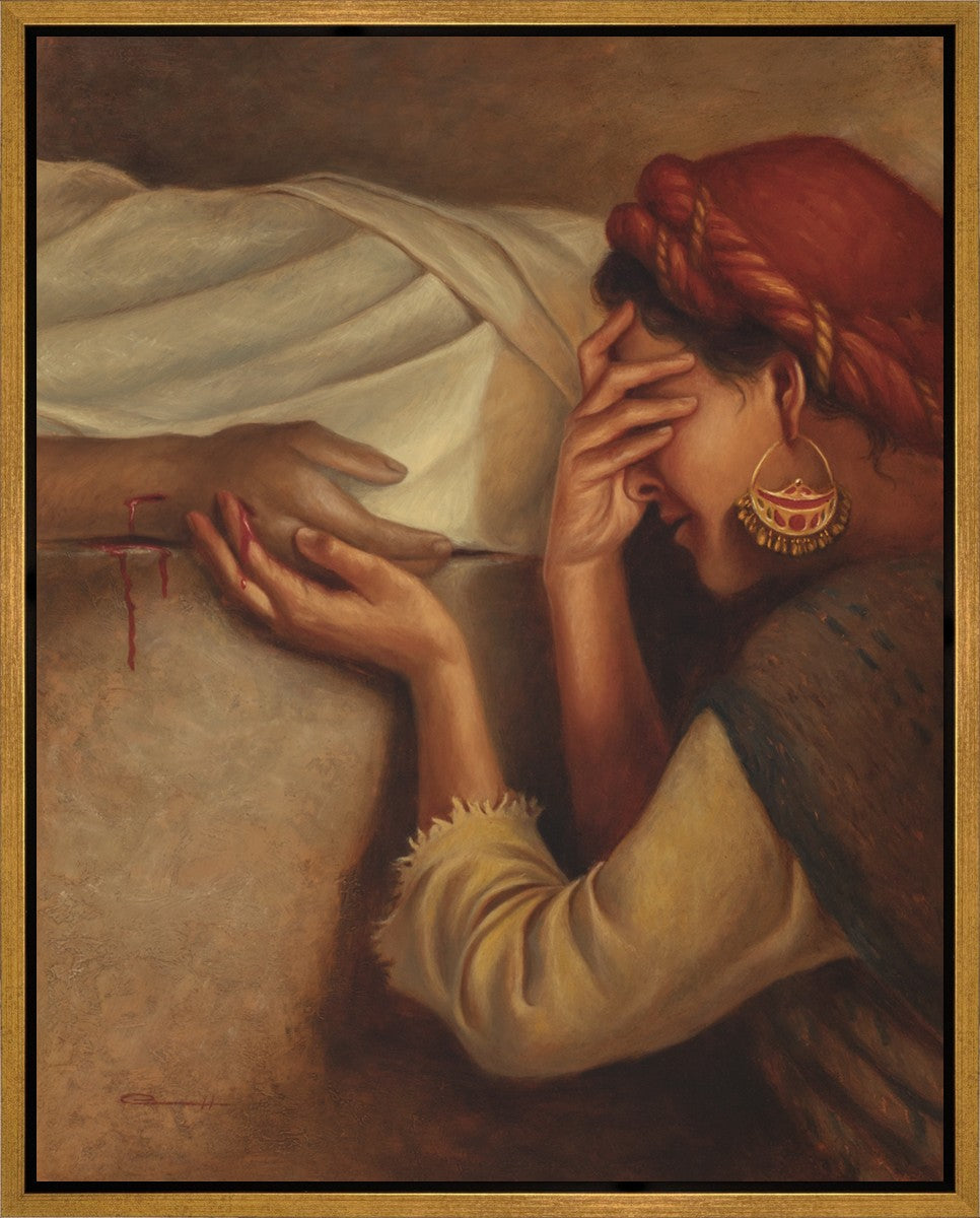For Me he Bled and Died Gallery Wrap