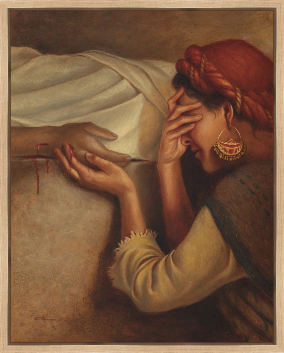 For Me he Bled and Died Gallery Wrap