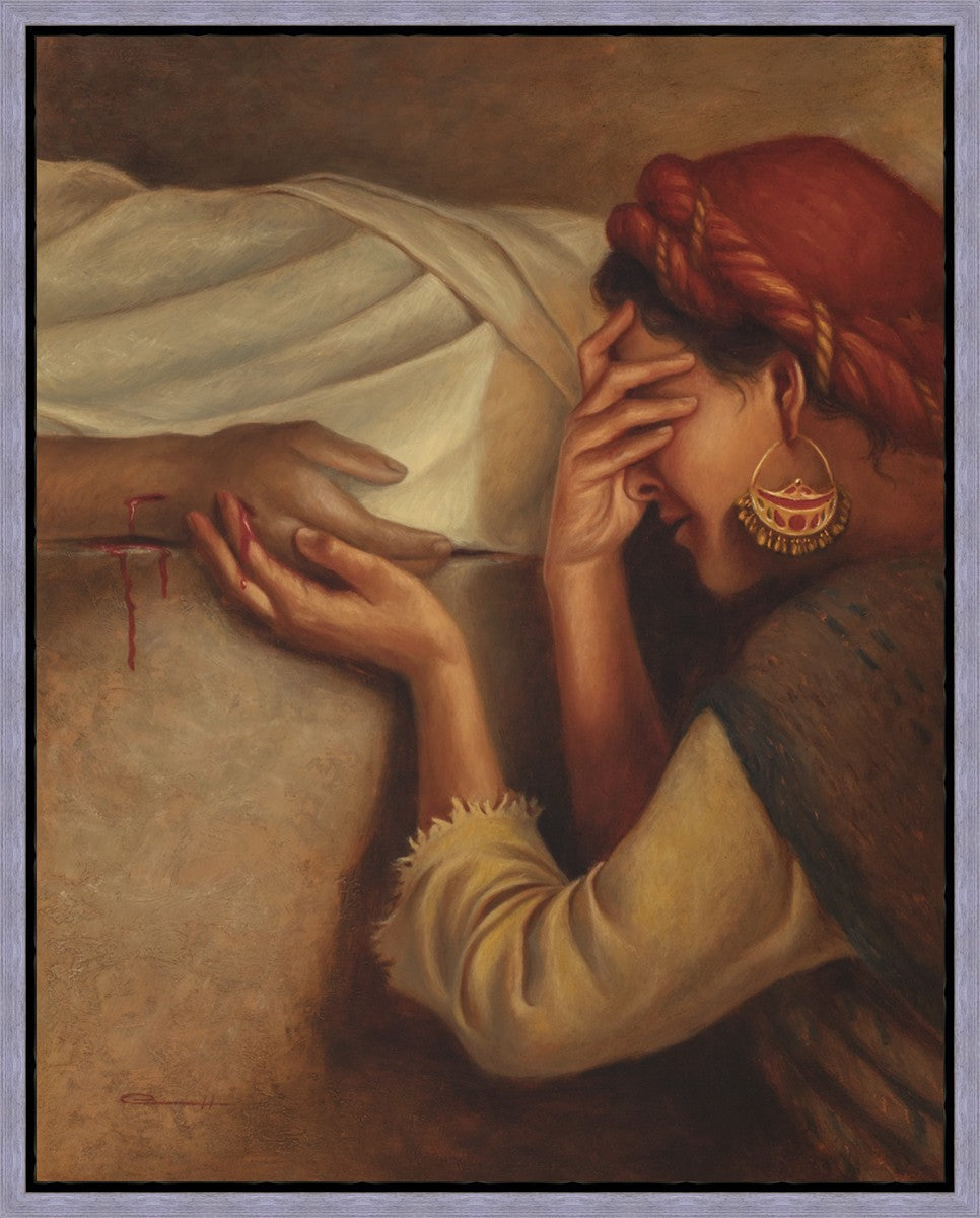 For Me he Bled and Died Gallery Wrap