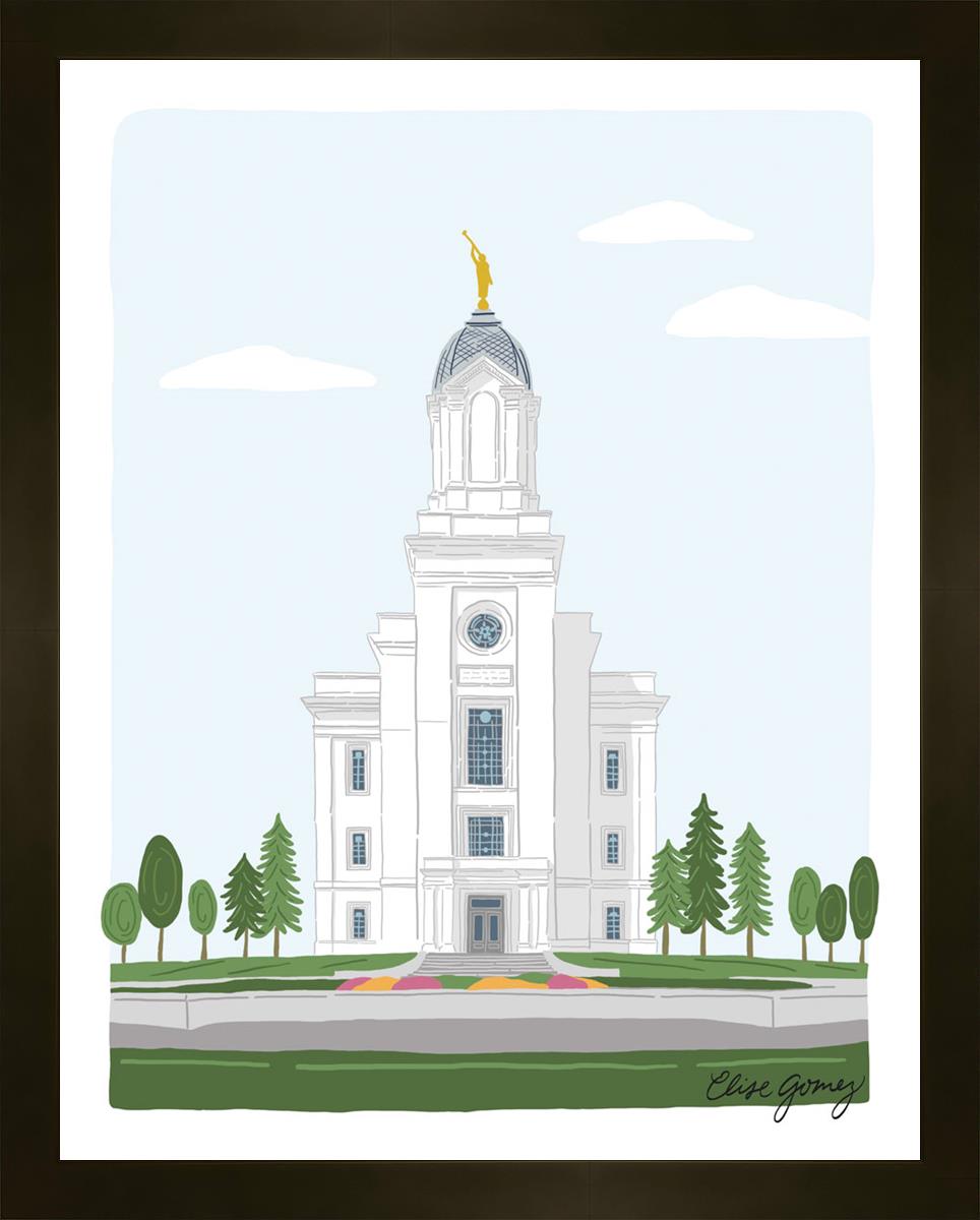 Cedar City Temple Faux Mat