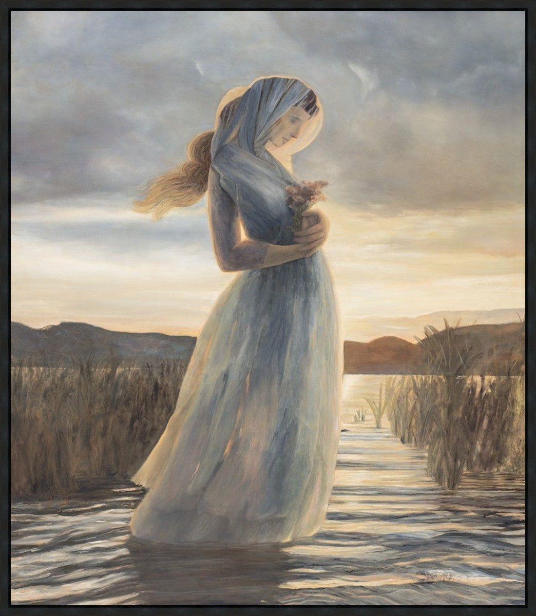 Lady of The Lake Large Wall Art Gallery Wrap