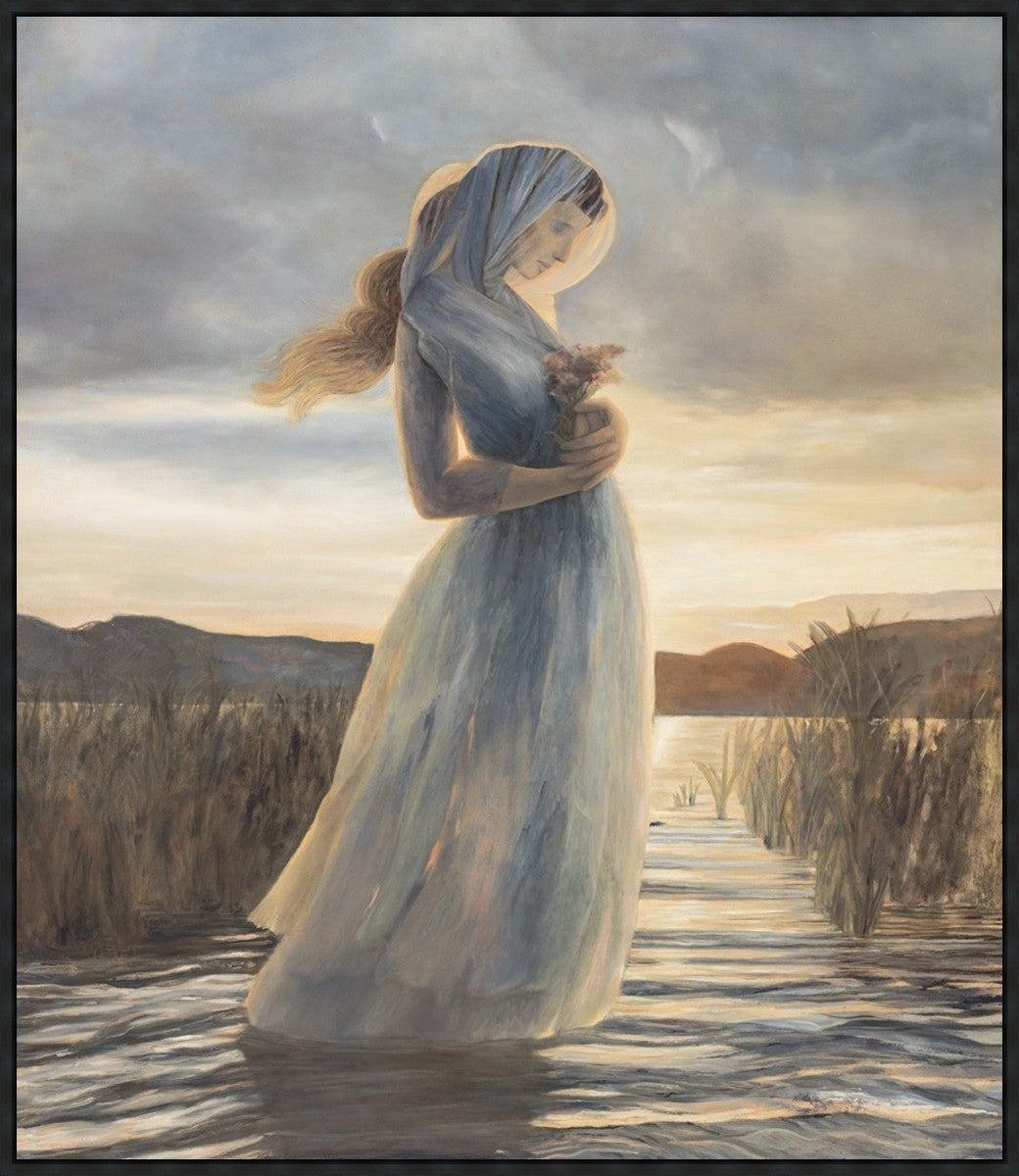 Lady of The Lake Large Wall Art Gallery Wrap