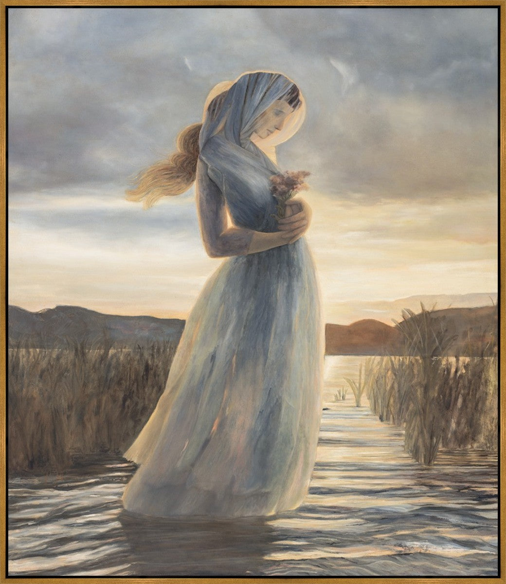 Lady of The Lake Large Wall Art Gallery Wrap