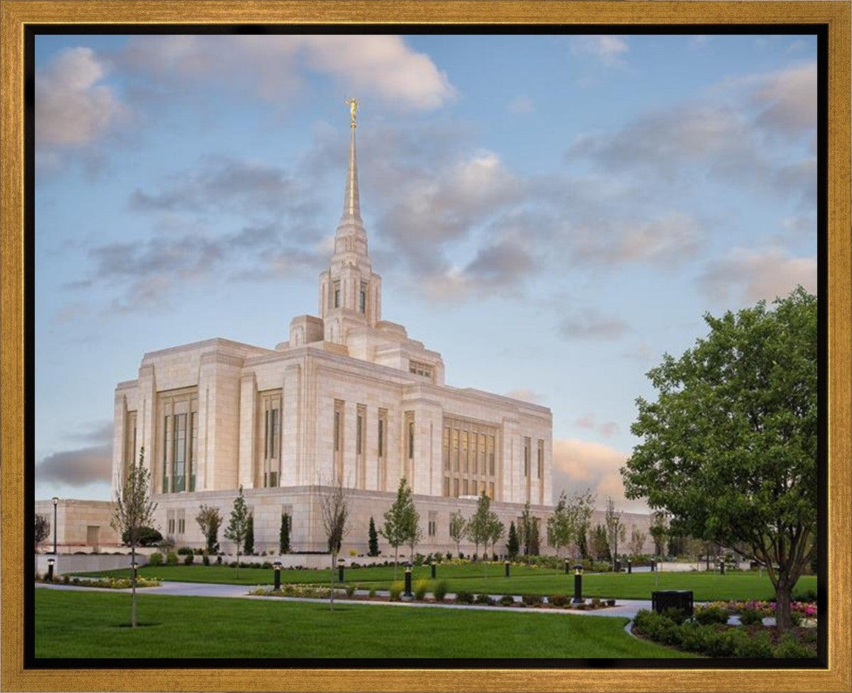 Ogden Temple 02 Gallery Wrap