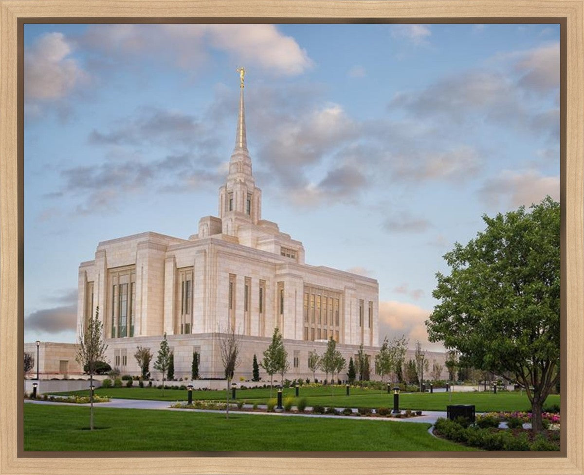 Ogden Temple 02 Gallery Wrap