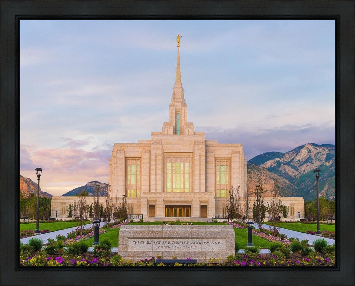 Ogden Temple 08 Gallery Wrap
