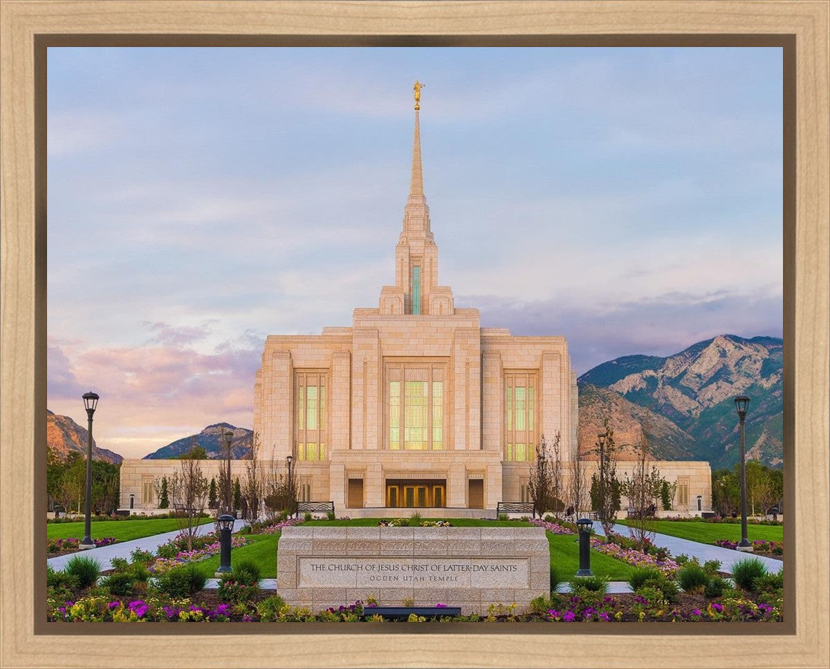 Ogden Temple 08 Gallery Wrap