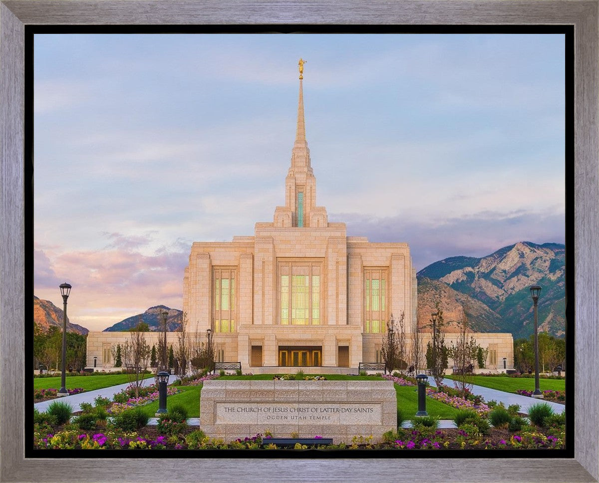 Ogden Temple 08 Gallery Wrap