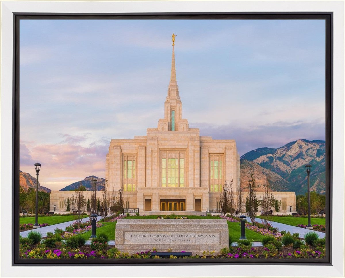Ogden Temple 08 Gallery Wrap