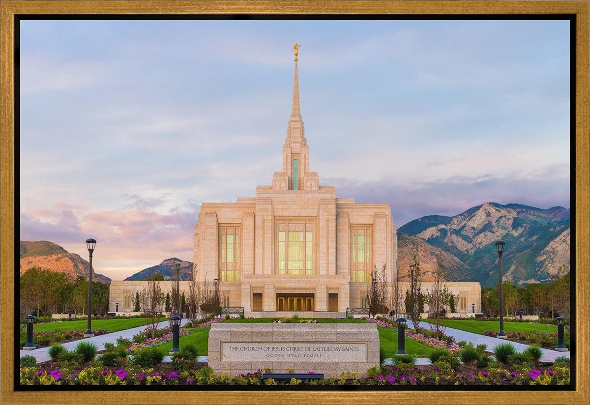 Ogden Temple 08 Gallery Wrap