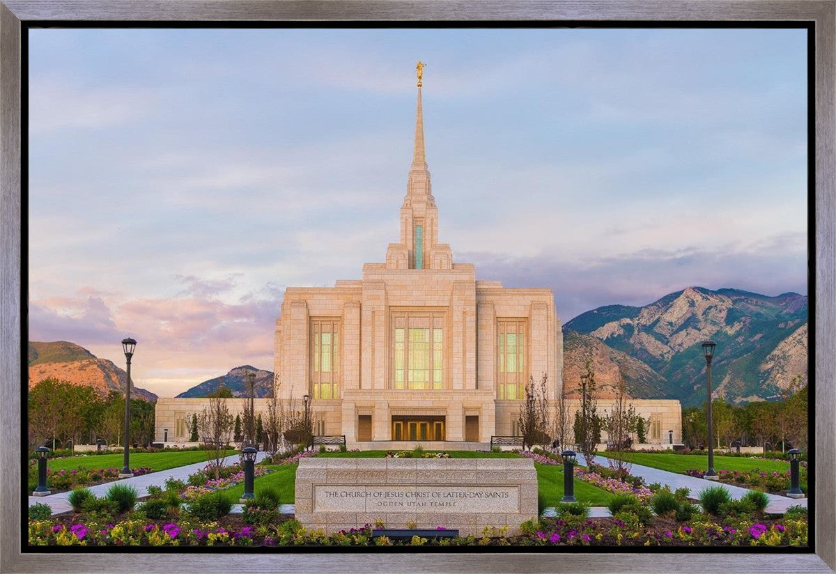 Ogden Temple 08 Gallery Wrap