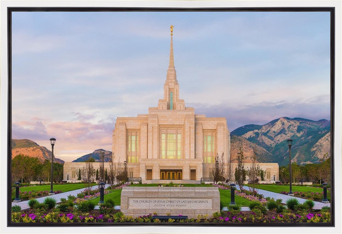 Ogden Temple 08 Gallery Wrap