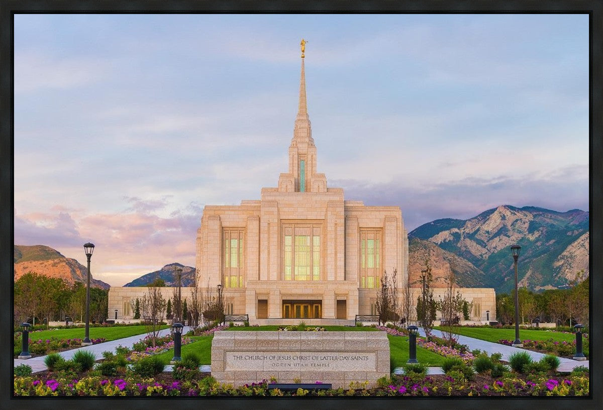 Ogden Temple 08 Gallery Wrap