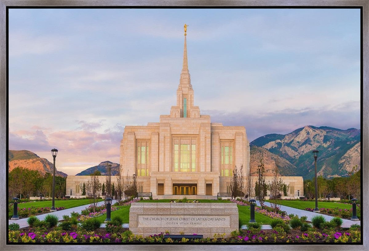 Ogden Temple 08 Gallery Wrap