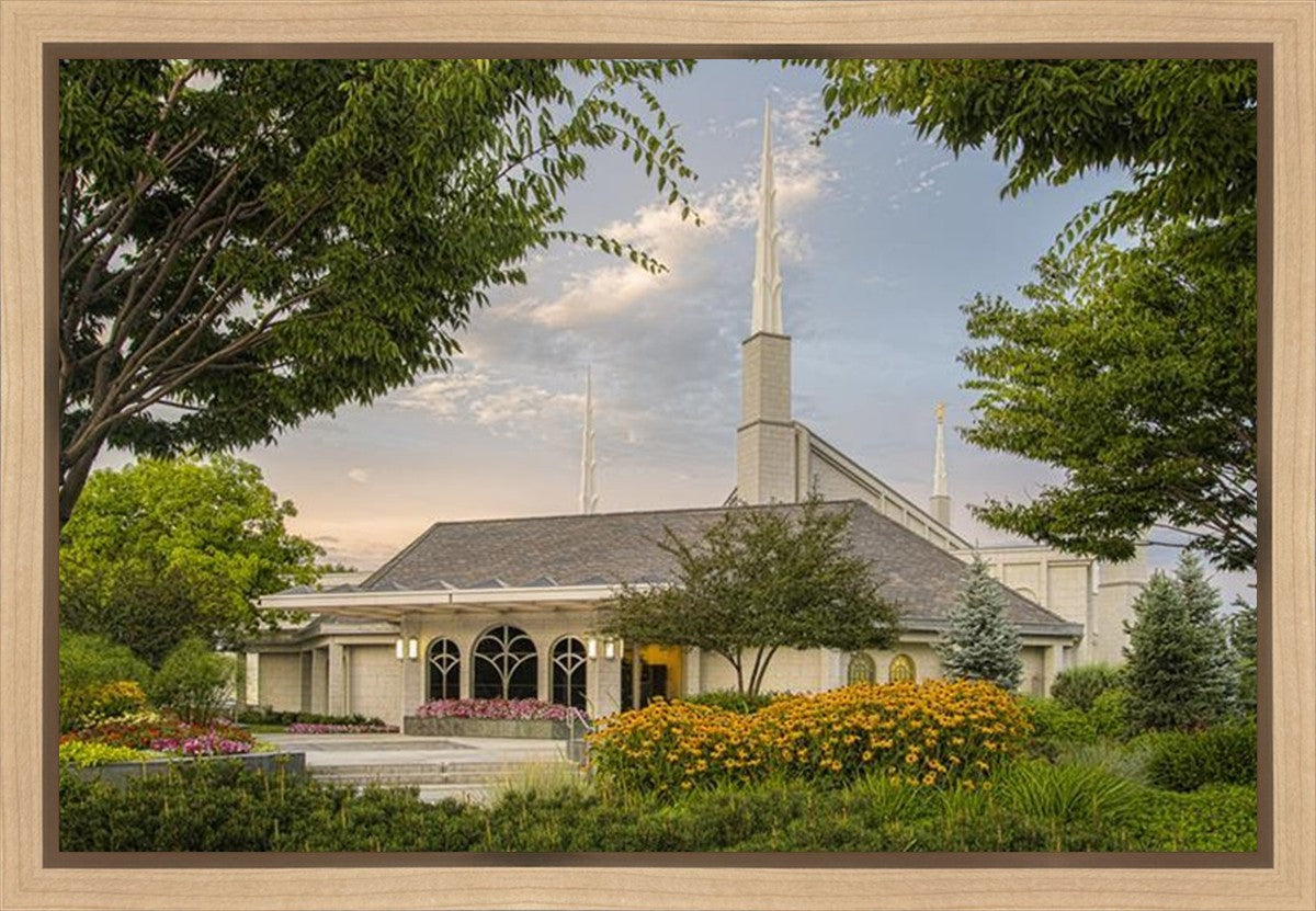 Boise Temple 01 Gallery Wrap