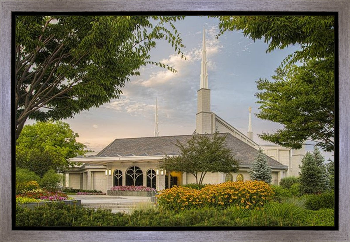 Boise Temple 01 Gallery Wrap