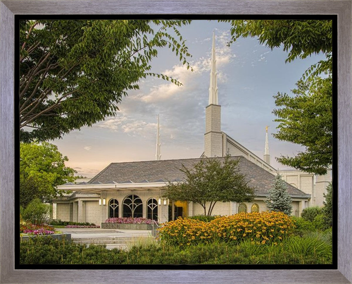 Boise Temple 01 Gallery Wrap