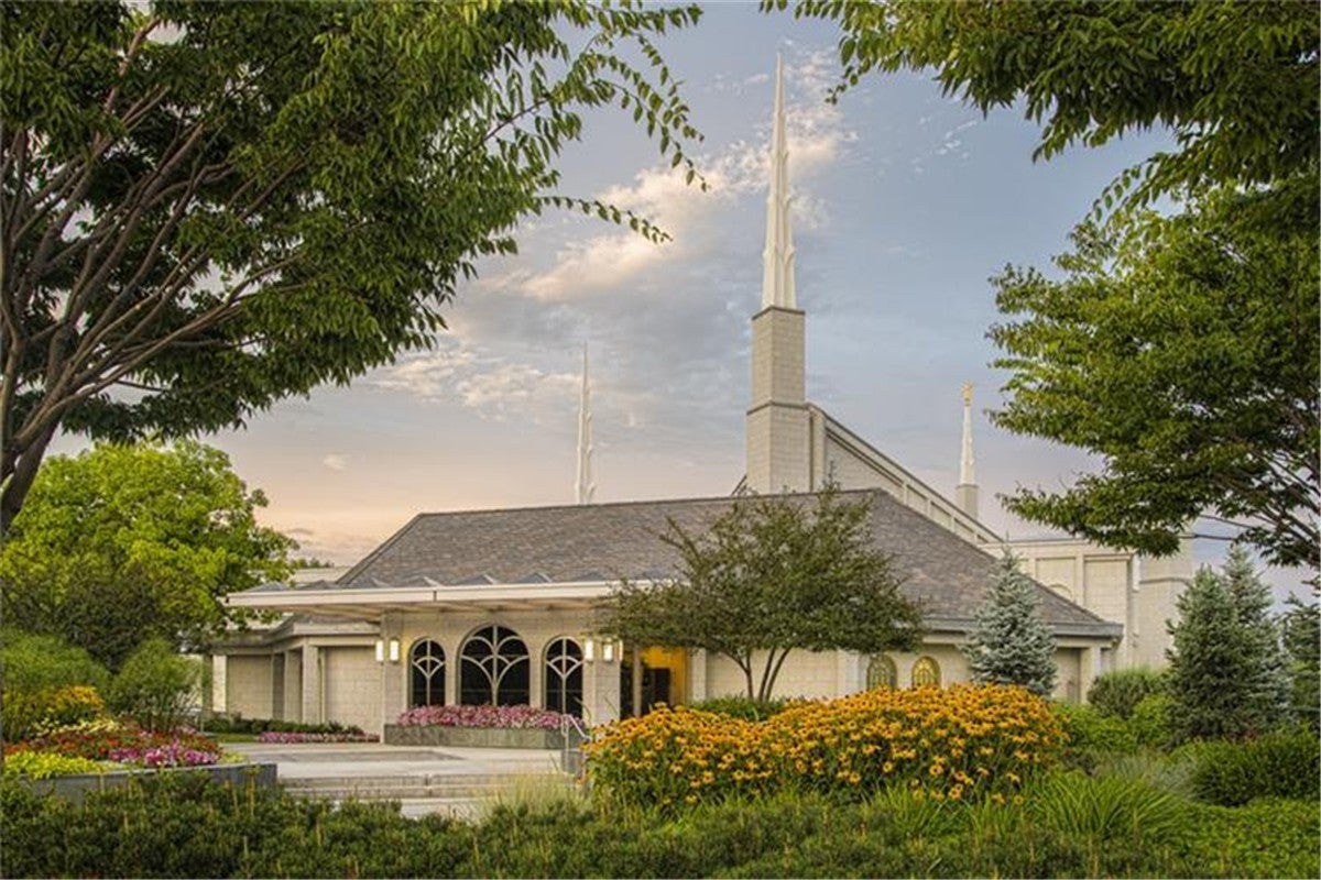 Boise Temple 01 Gallery Wrap