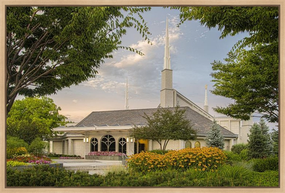 Boise Temple 01 Gallery Wrap