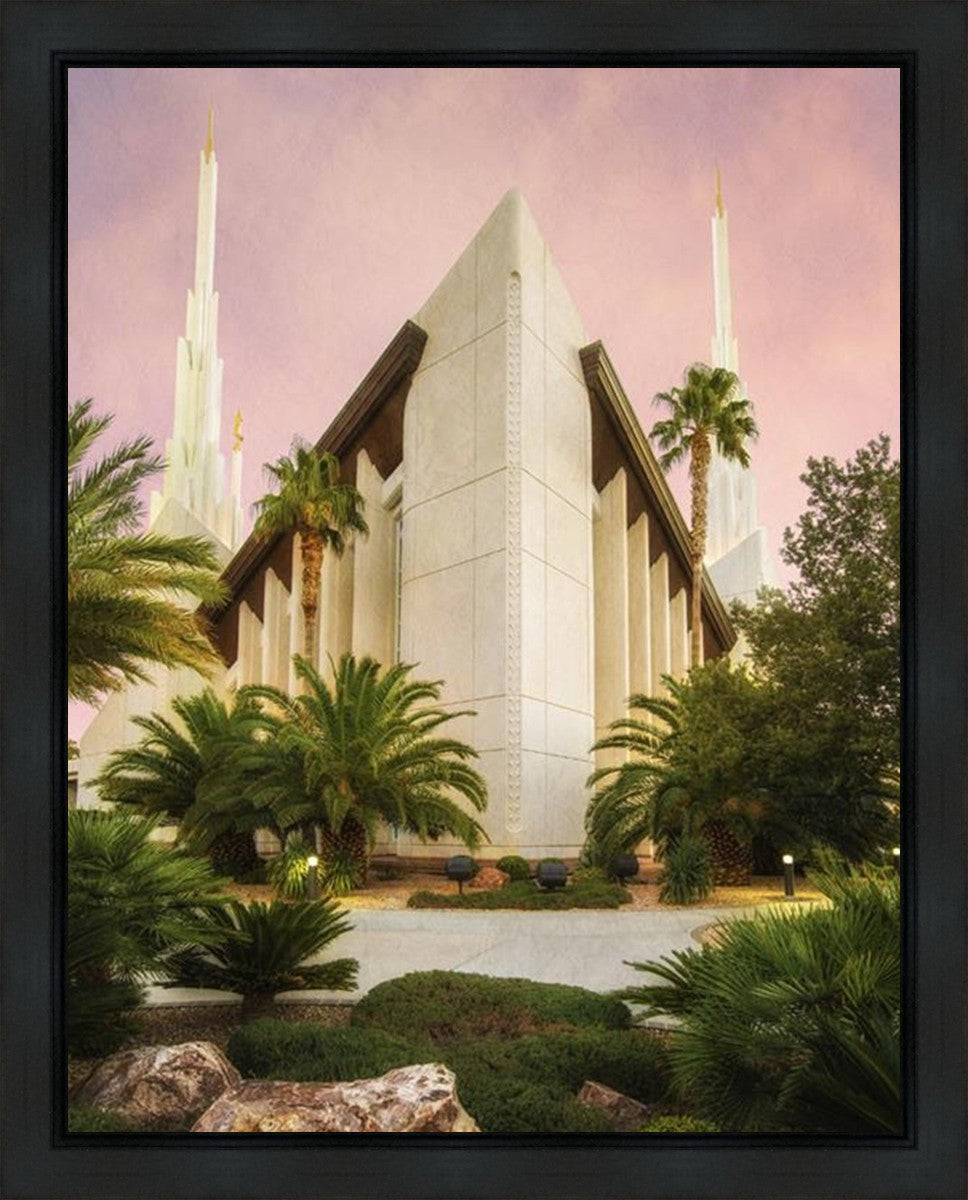 Las Vegas Temple 01 Gallery Wrap
