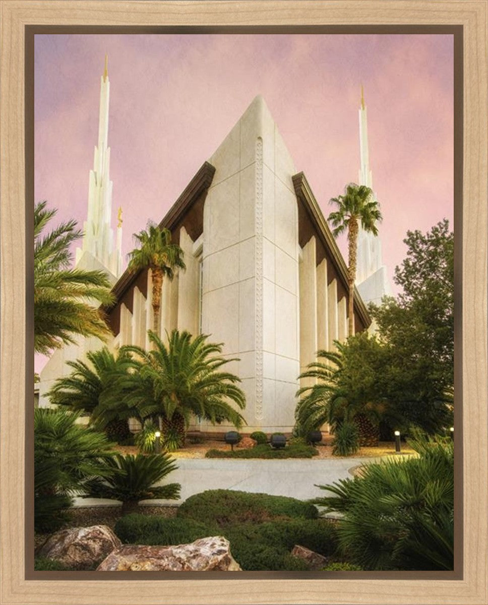 Las Vegas Temple 01 Gallery Wrap