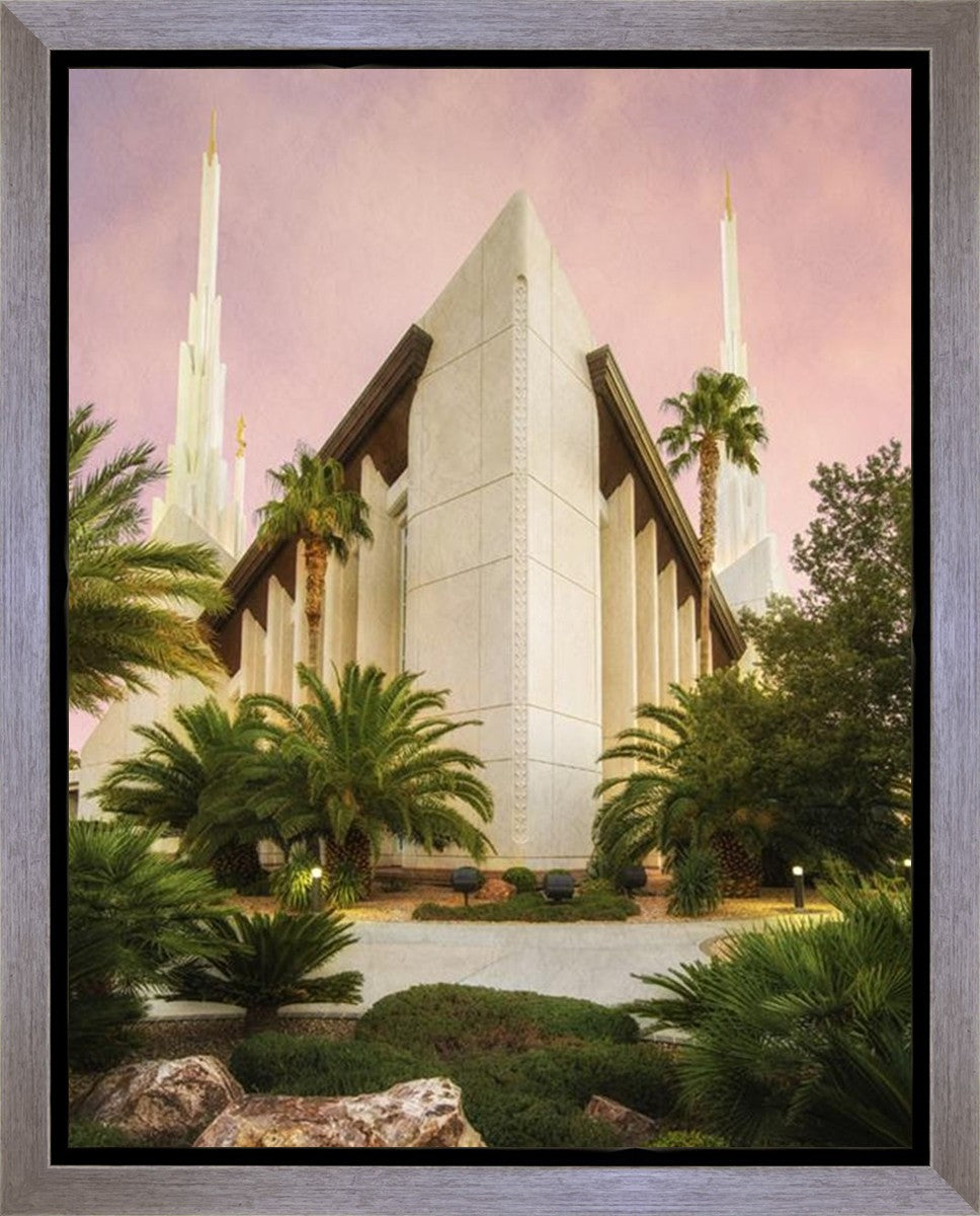 Las Vegas Temple 01 Gallery Wrap