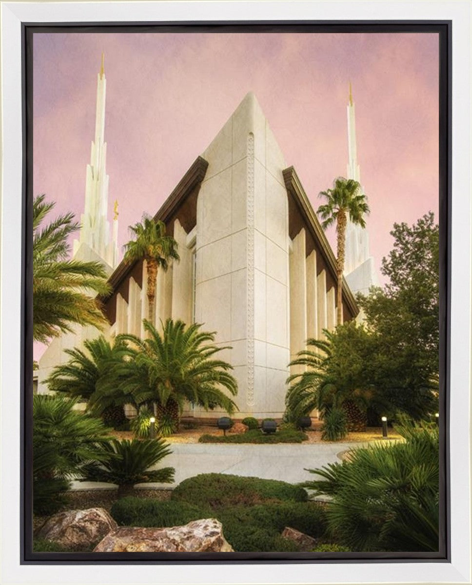 Las Vegas Temple 01 Gallery Wrap