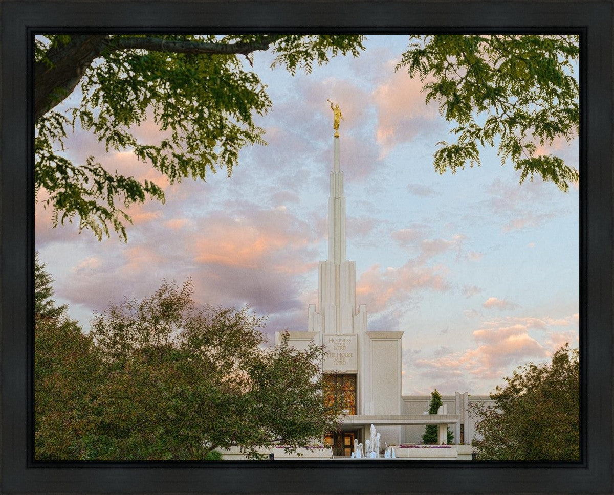 Denver Temple 01 Gallery Wrap