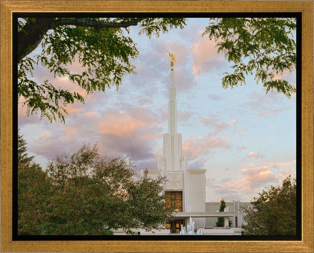 Denver Temple 01 Gallery Wrap