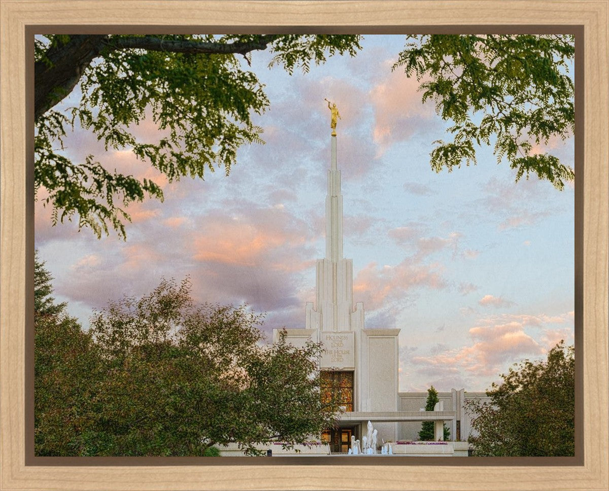 Denver Temple 01 Gallery Wrap