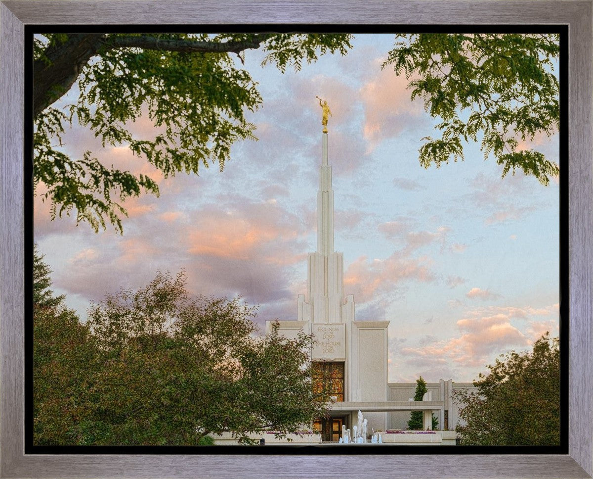 Denver Temple 01 Gallery Wrap