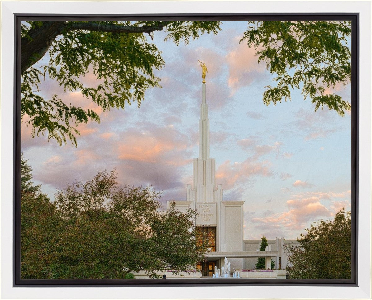 Denver Temple 01 Gallery Wrap