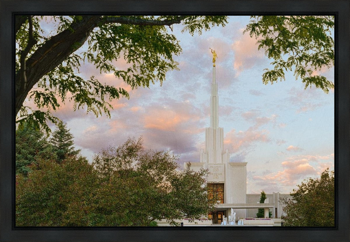 Denver Temple 01 Gallery Wrap