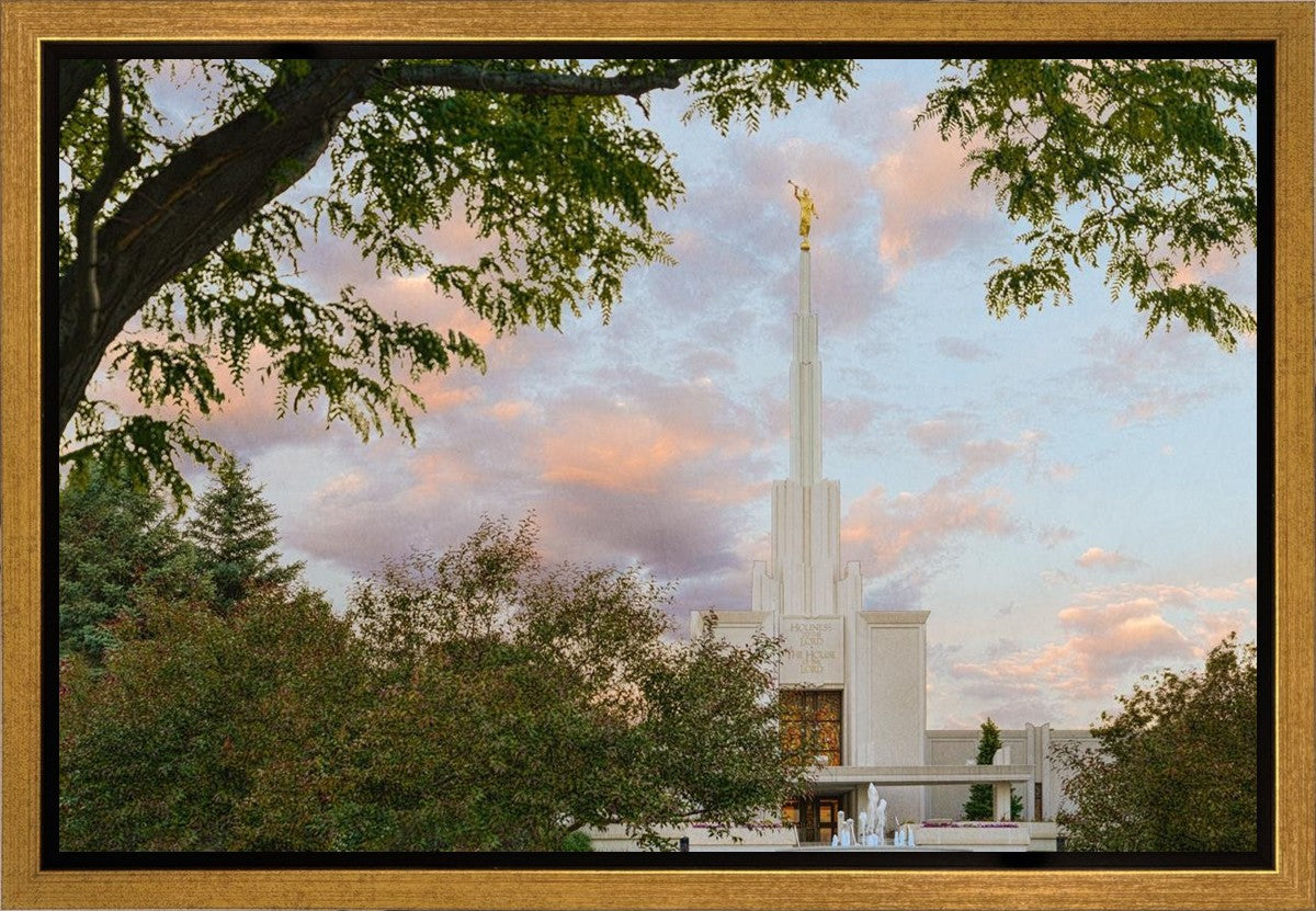 Denver Temple 01 Gallery Wrap