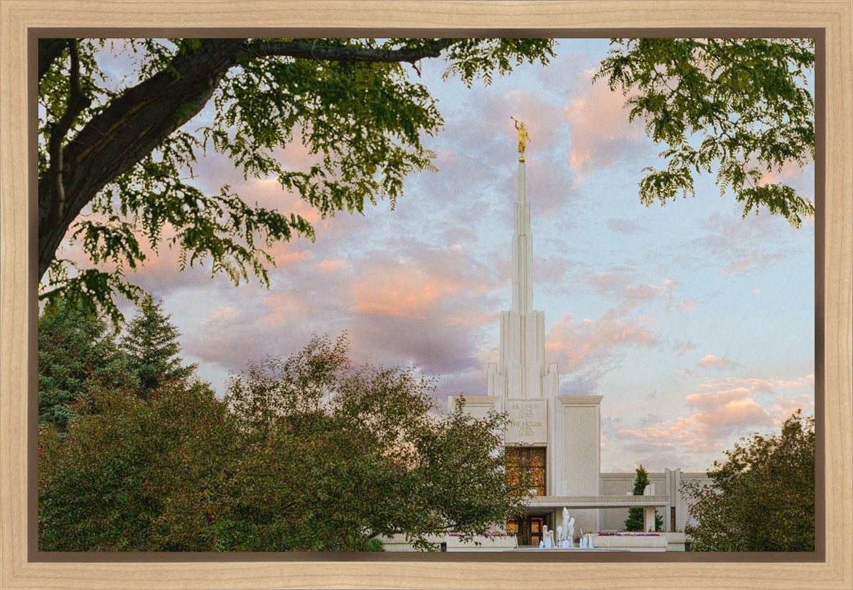 Denver Temple 01 Gallery Wrap
