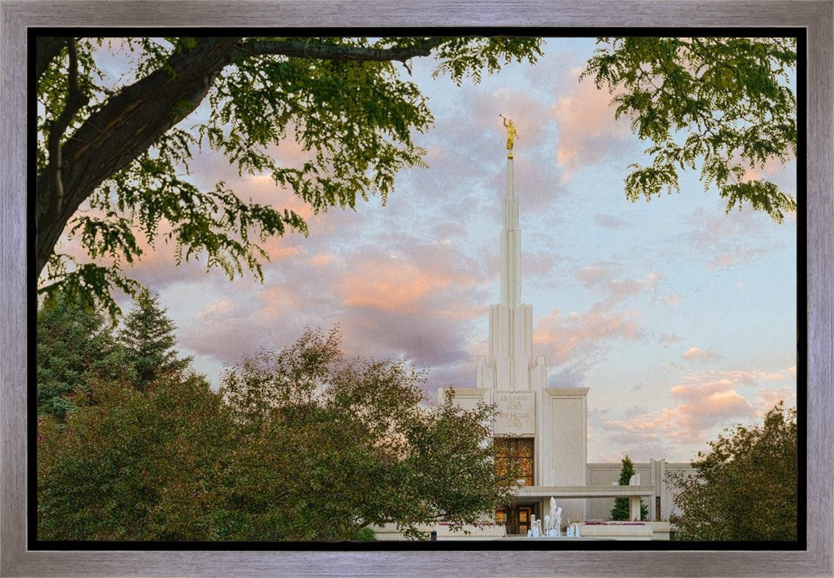 Denver Temple 01 Gallery Wrap