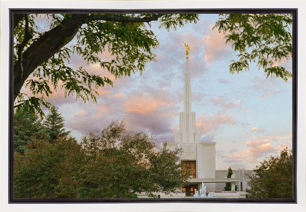 Denver Temple 01 Gallery Wrap