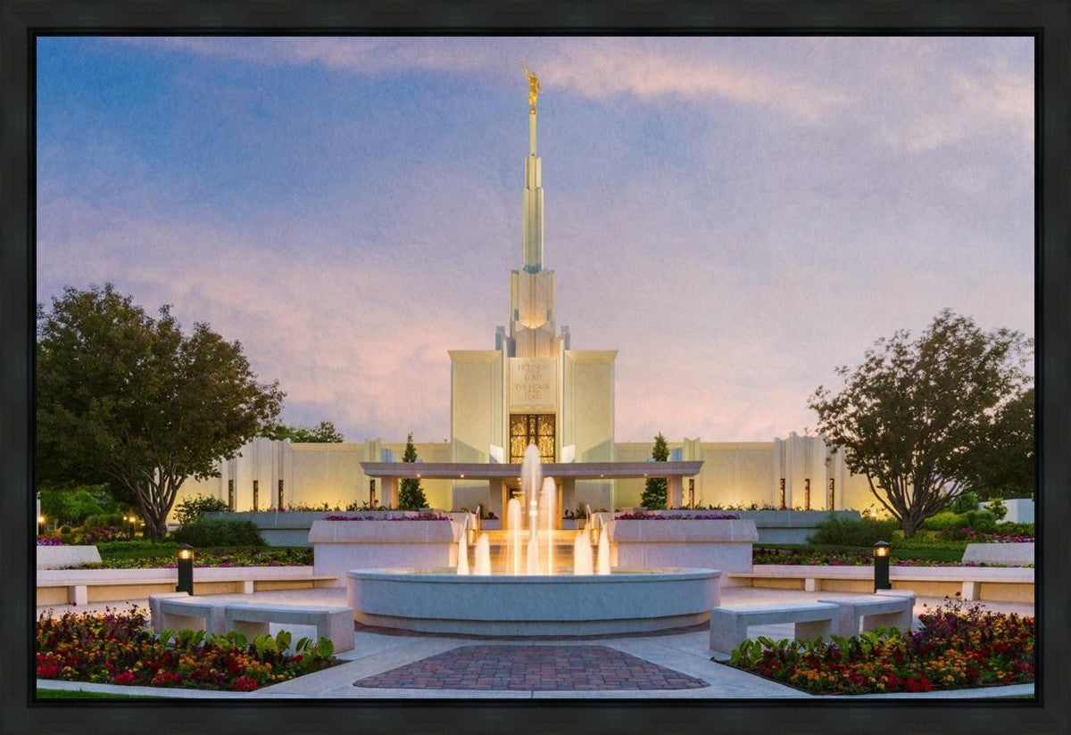 Denver Temple 02 Gallery Wrap