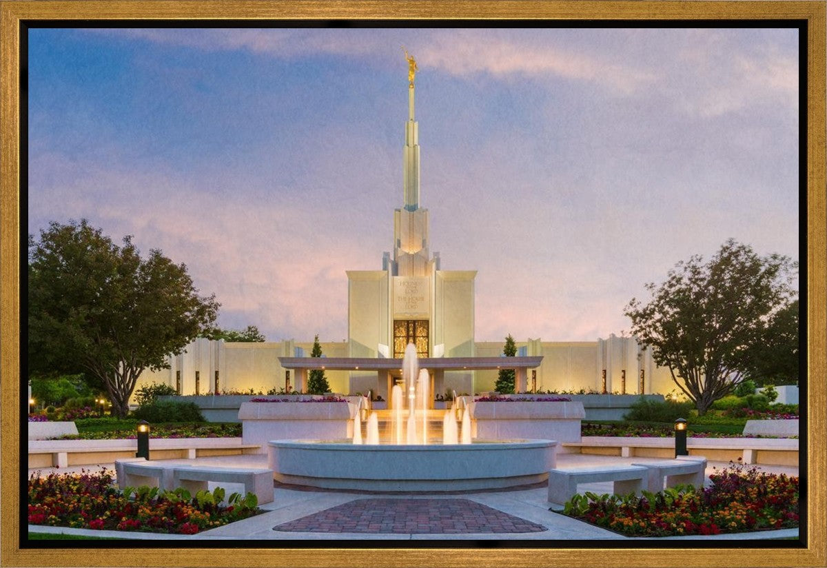 Denver Temple 02 Gallery Wrap