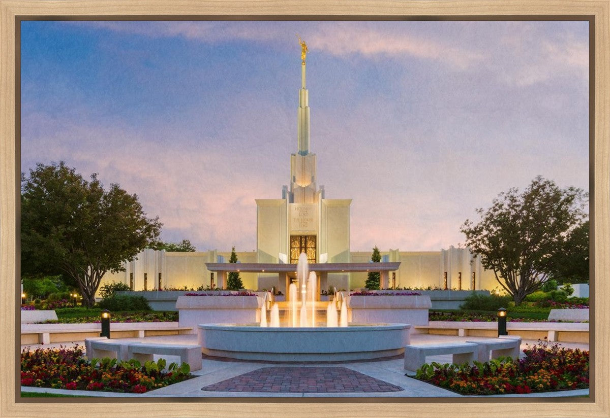 Denver Temple 02 Gallery Wrap