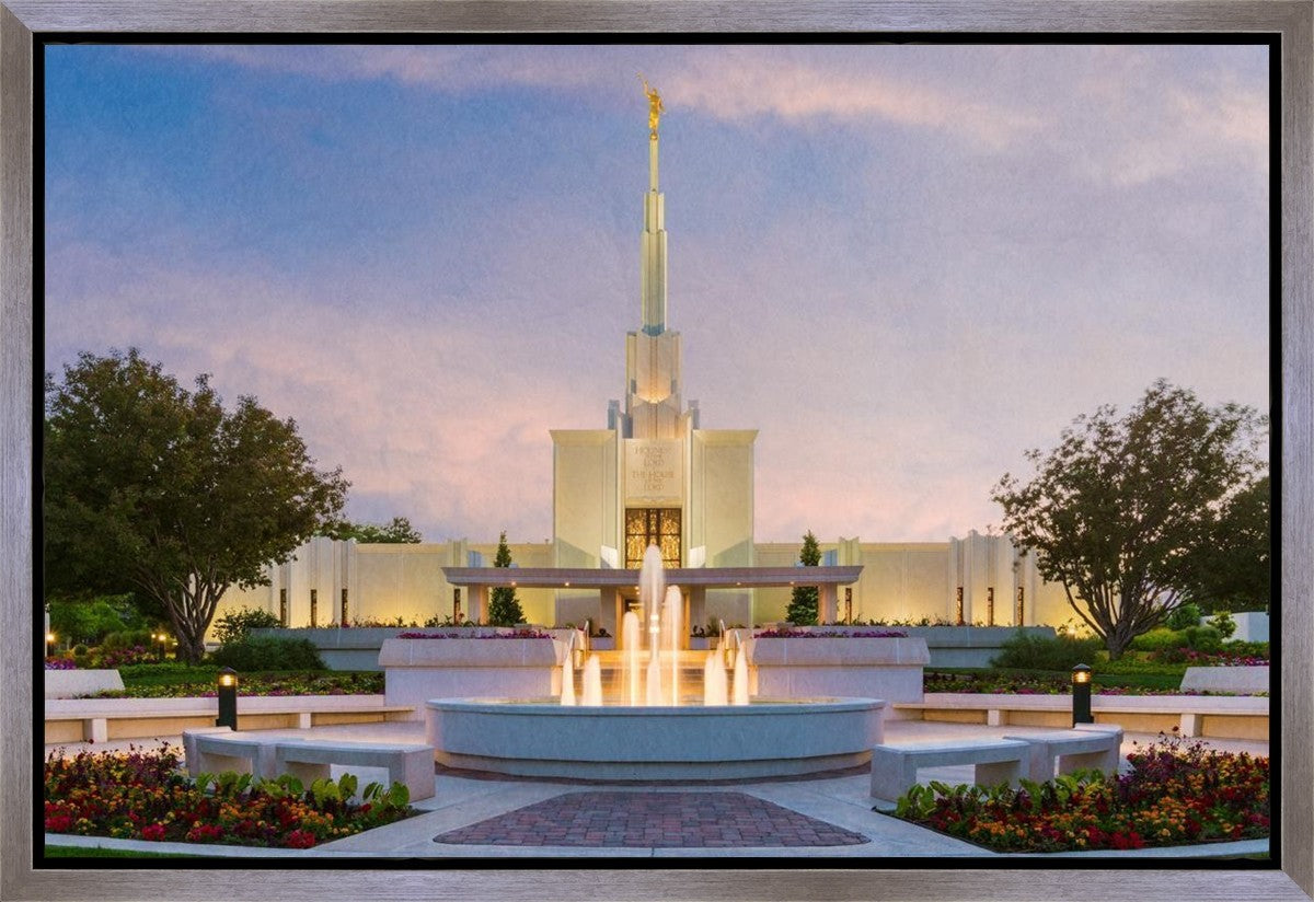 Denver Temple 02 Gallery Wrap