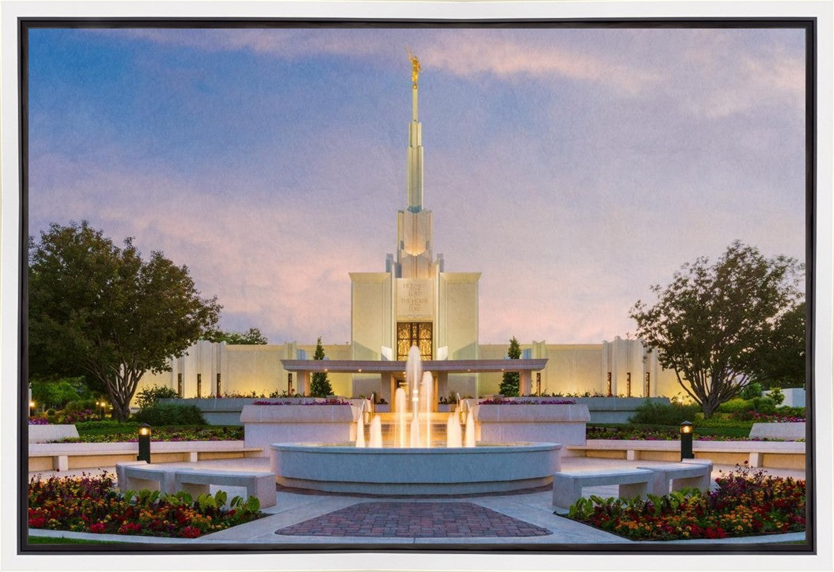 Denver Temple 02 Gallery Wrap