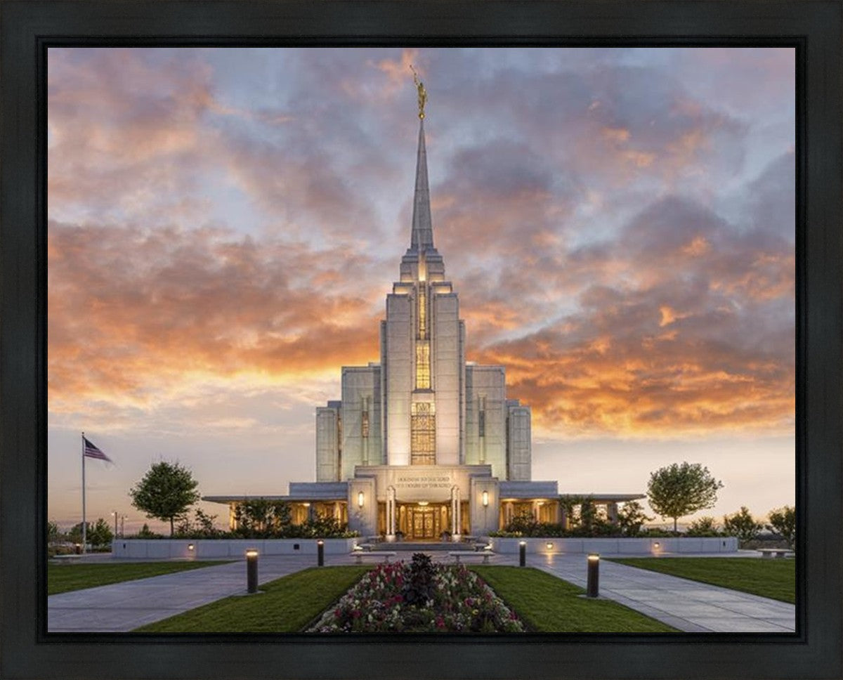 Rexburg Temple 03 Gallery Wrap