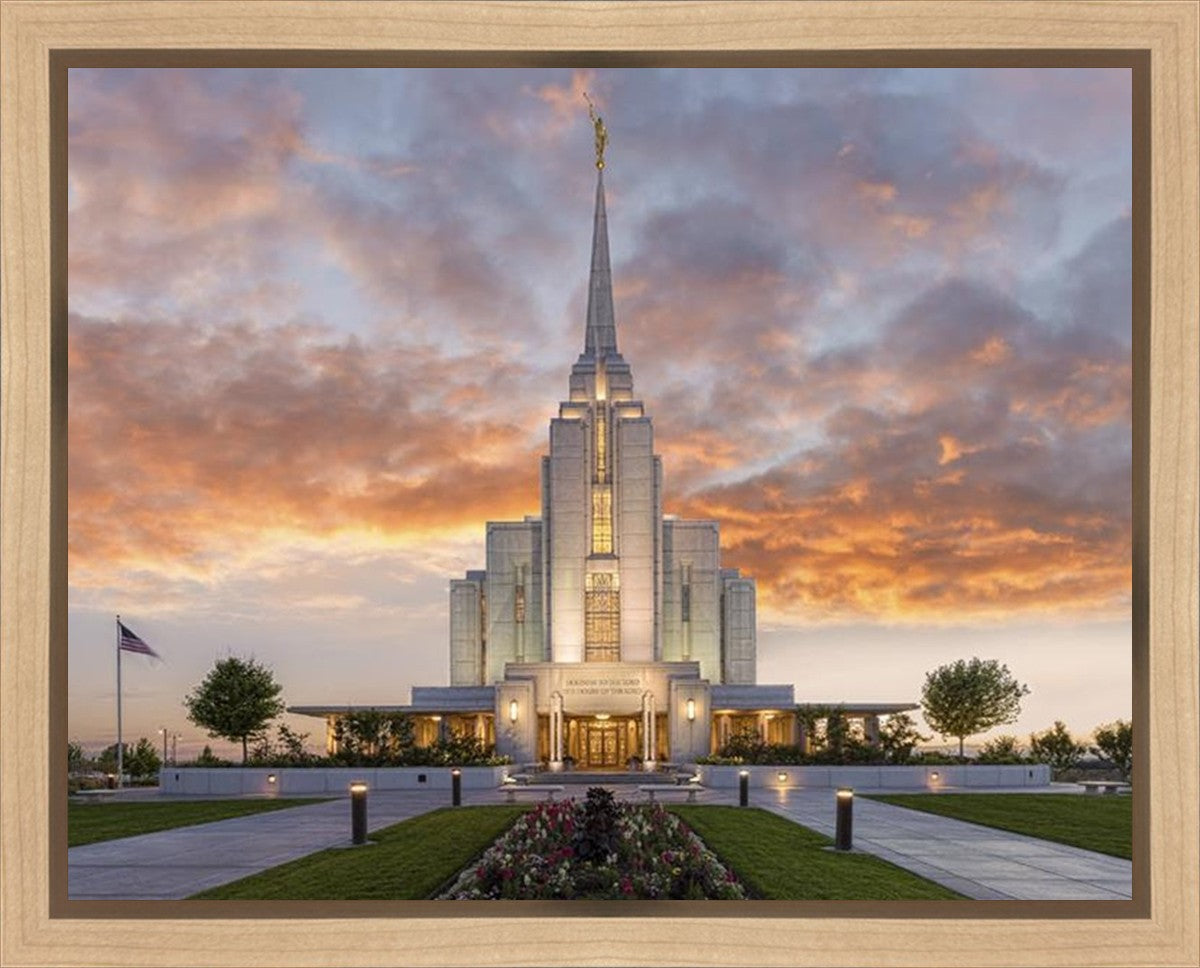 Rexburg Temple 03 Gallery Wrap