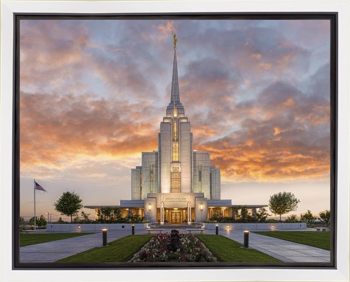 Rexburg Temple 03 Gallery Wrap