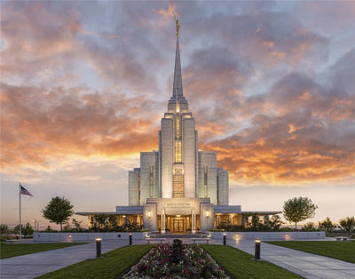 Rexburg Idaho Temple Pictures & Art