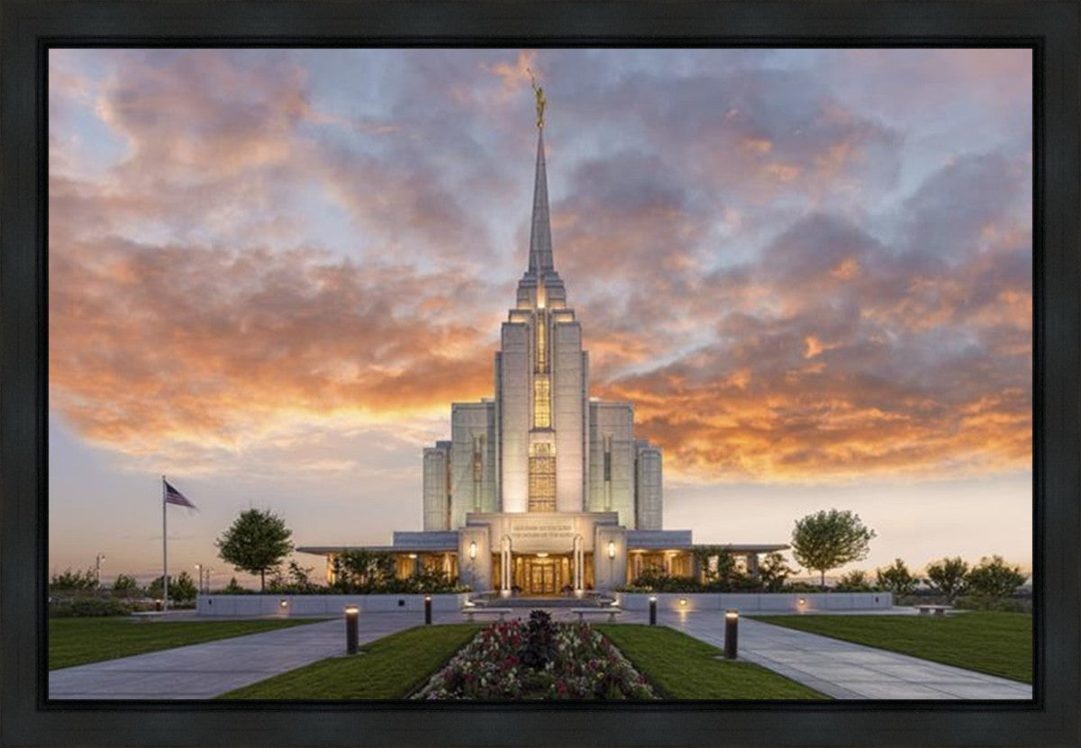 Rexburg Temple 03 Gallery Wrap